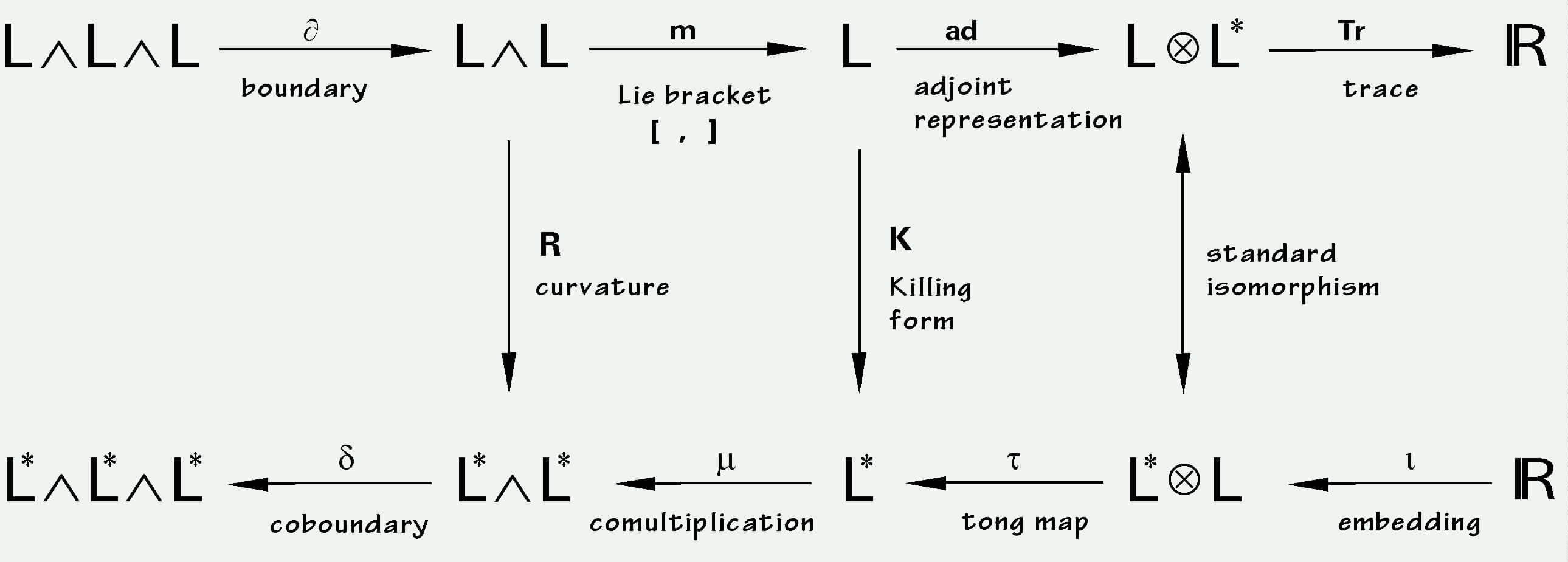 graph of a Lie map